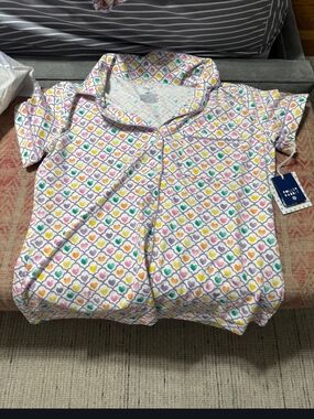 Roller Rabbit Adult M Short-Sleeve Pajama Set Target collab